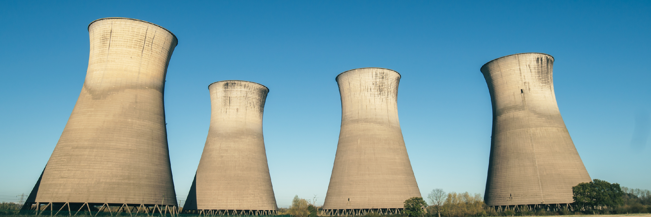 Abandoned nuclear power plant